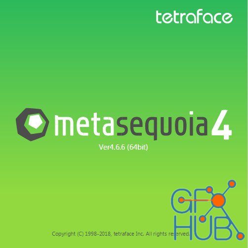 Tetraface Inc Metasequoia 4.8.3b Win x64
