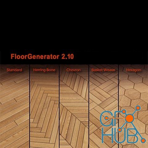 FloorGenerator v2.10 for 3ds Max 2013-2023 Win x64
