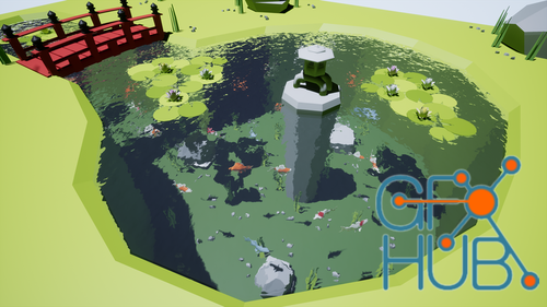 Unreal Engine – Animated Pond Fish