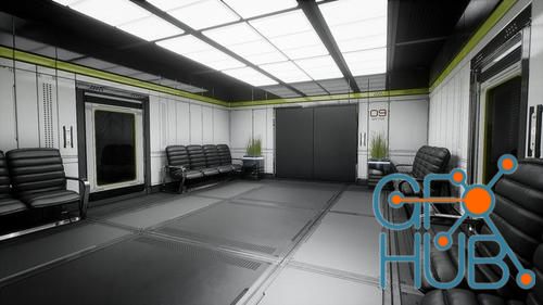 Unreal Engine – Modular Sci Fi Office