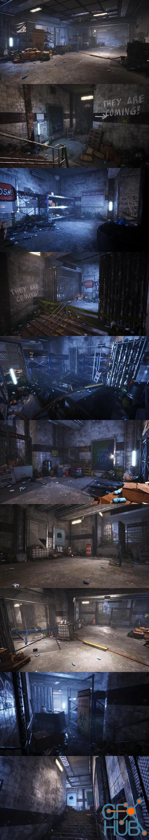 Unreal Engine – Underground Subway