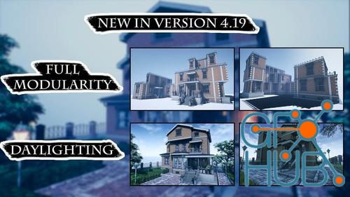 Unreal Engine – Victorian House (Only Exterior)