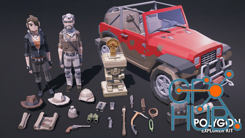 Unreal Engine – POLYGON - Explorer Kit
