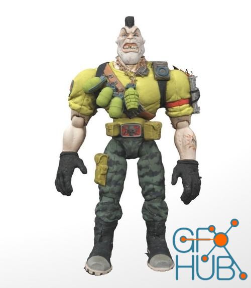 Screen Used Nick Nitro – 3D Print