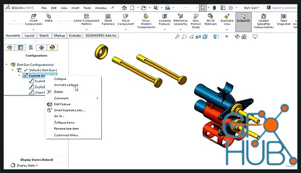 SOLIDWORKS Animation Tutorials for Absolute Beginners