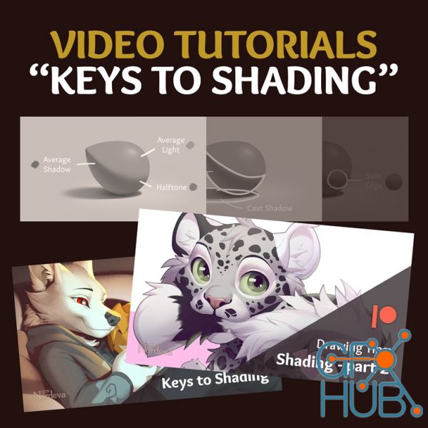 Ko-fi - Nordeva - Keys to Shading videotutorials