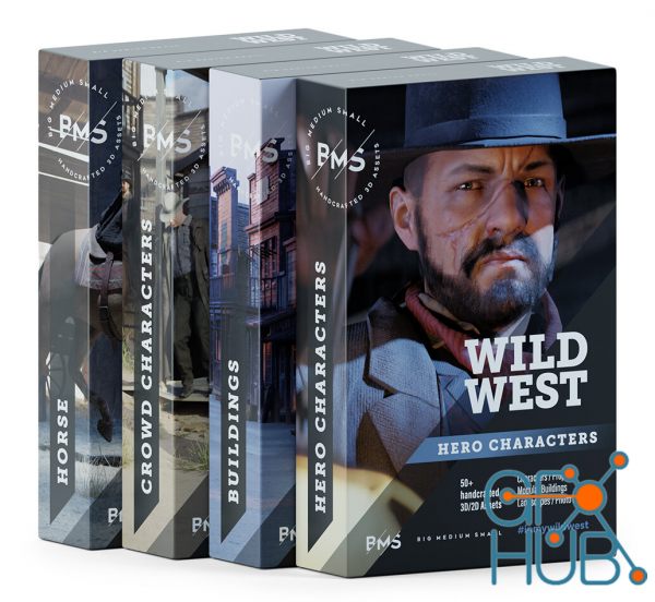 BIG/MEDIUM/SMALL – Wild West Collection BUNDLE
