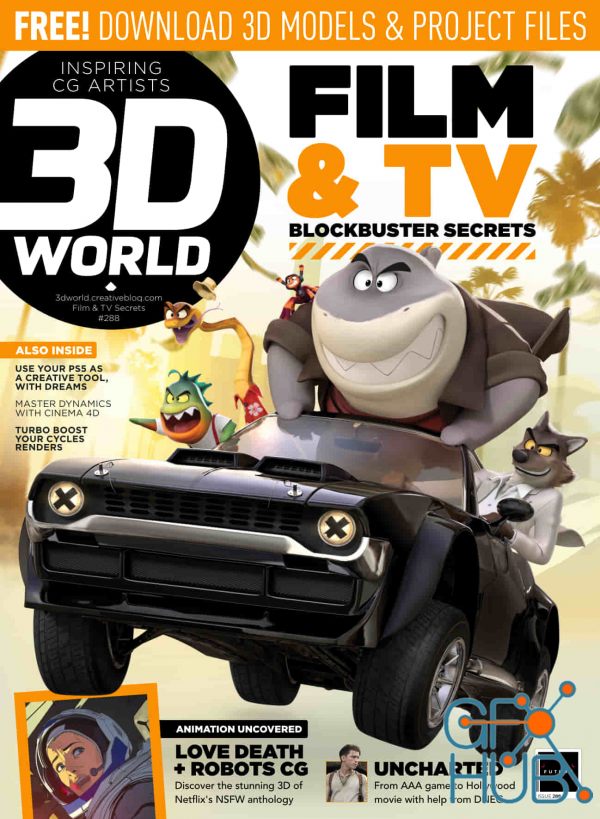 3D World UK – Issue 288, 2022 (True PDF)