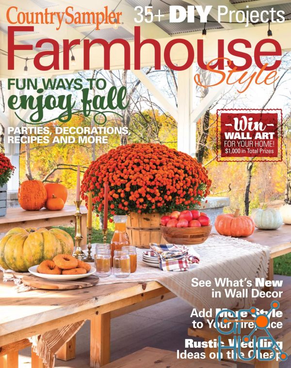Country Sampler Farmhouse Style – Autumn 2022 (PDF)