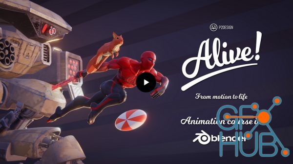 Alive! Animation course in Blender - Chapter 9