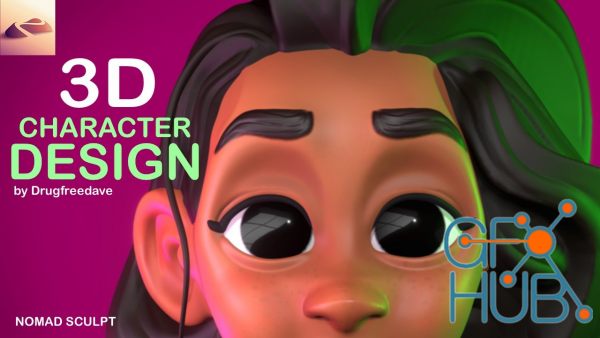 Skillshare – 3D Character Design in Nomad Sculpt