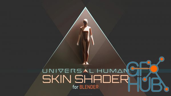 Universal Human Skin Shader v1.0 for Blender