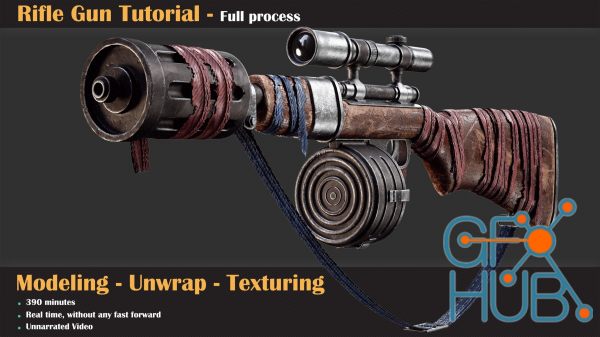 ArtStation – Rifle Gun Tutorial