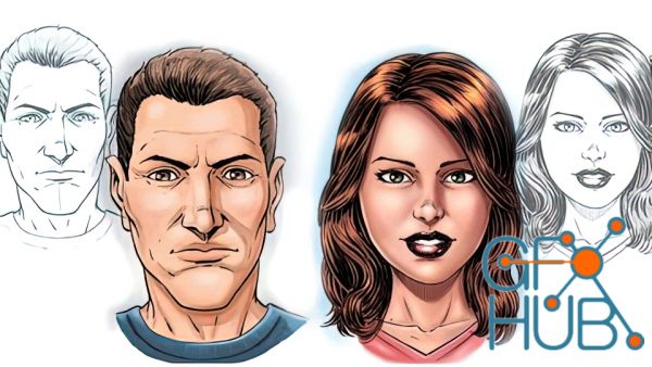 Udemy – How To Draw Comic Style Faces In Sketchbook Pro