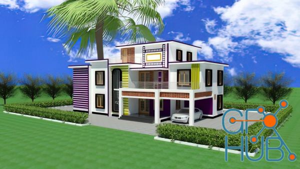 Udemy – Revit Architecture Easy Way To Design Your House + Estimate