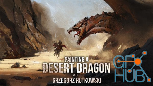 ArtStation – Desert Dragon demo