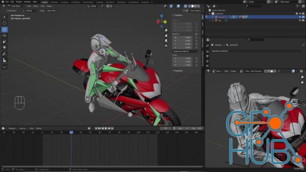 Udemy – Make a Cinematic Motorcycle Race Animations in Blender