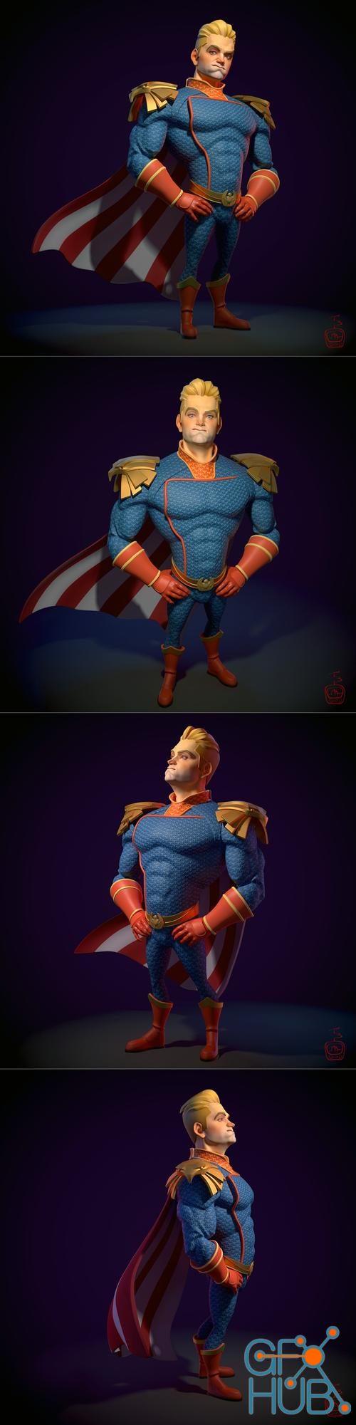 Homelander – 3D Print