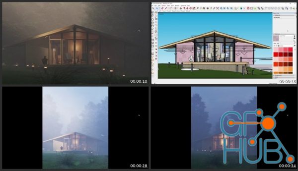 Udemy – Create Cinematic Architectural Renders | Vray For Sketchup