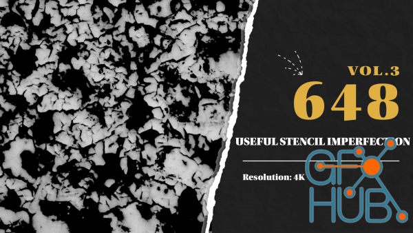 ArtStation – MEGA PACK – 648 High Quality Useful Stencil Imperfection (9 Categories) vol.3