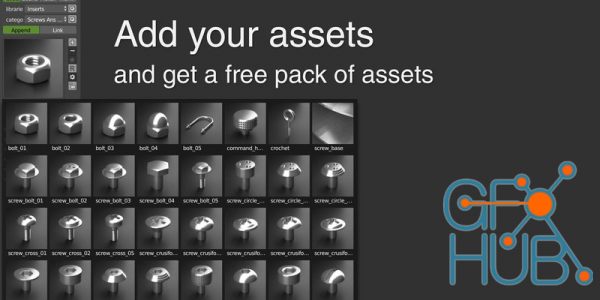 Blender Market – Asset Management v2.70