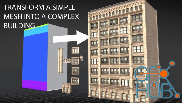 Gumroad – Blender Geometry Node Tools – Procedural Building