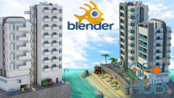 Skillshare – Blender 3 | The Beginners Ultimate Stylized Scene Class