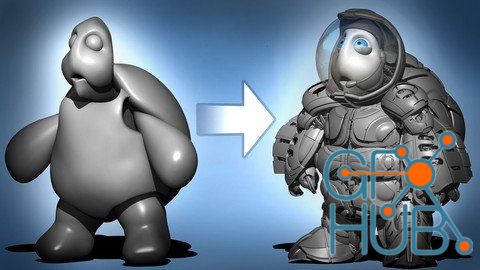 Udemy – New! Zbrush Hard Surface Sculpting Beginner To Advance