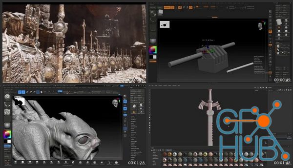 Udemy – Learn The Art Of Zbrush