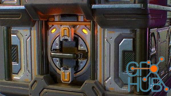 Udemy – Game Asset Creation Modeling & Texturing A Futuristic Crate