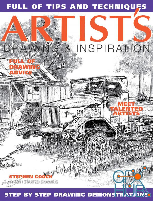 Artists Drawing & Inspiration – Issue No. 46, 2022 (True PDF)