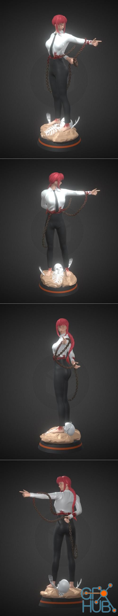 Makima ChainSaw Man – 3D Print