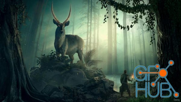 Udemy – Photoshop advanced manipulation course – The great deer