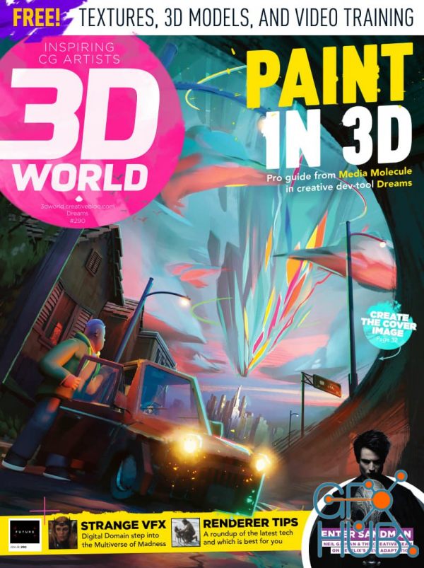 3D World UK – Issue 290, 2022 (True PDF)