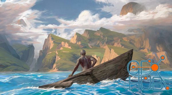 Gumroad – Art Camp 3 – Landscapes by Noah Bradley