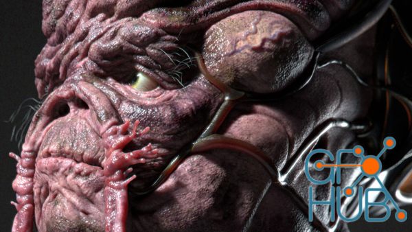 The Gnomon Workshop – Designing & Creating a Creature Bust – From 2d Concept to Final 3d Asset