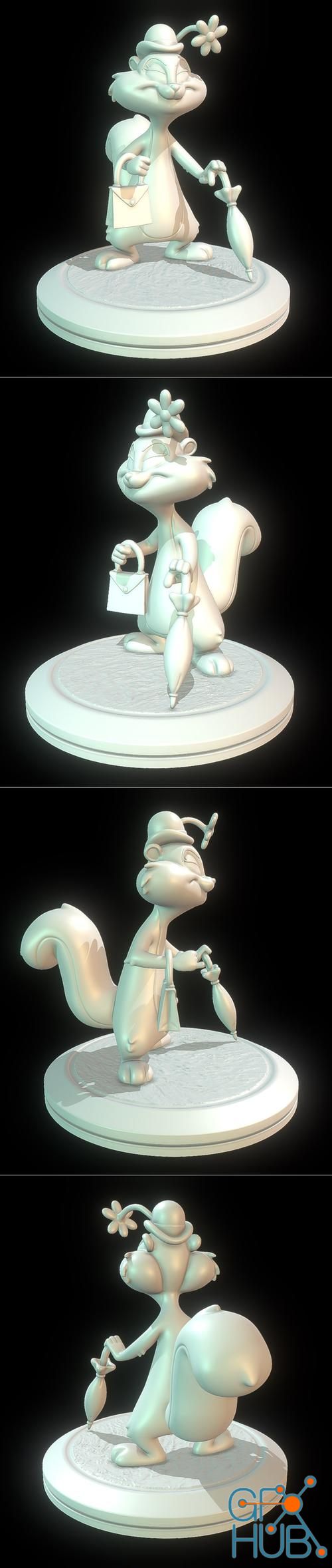 Slappy Squirrel Animaniacs – 3D Print