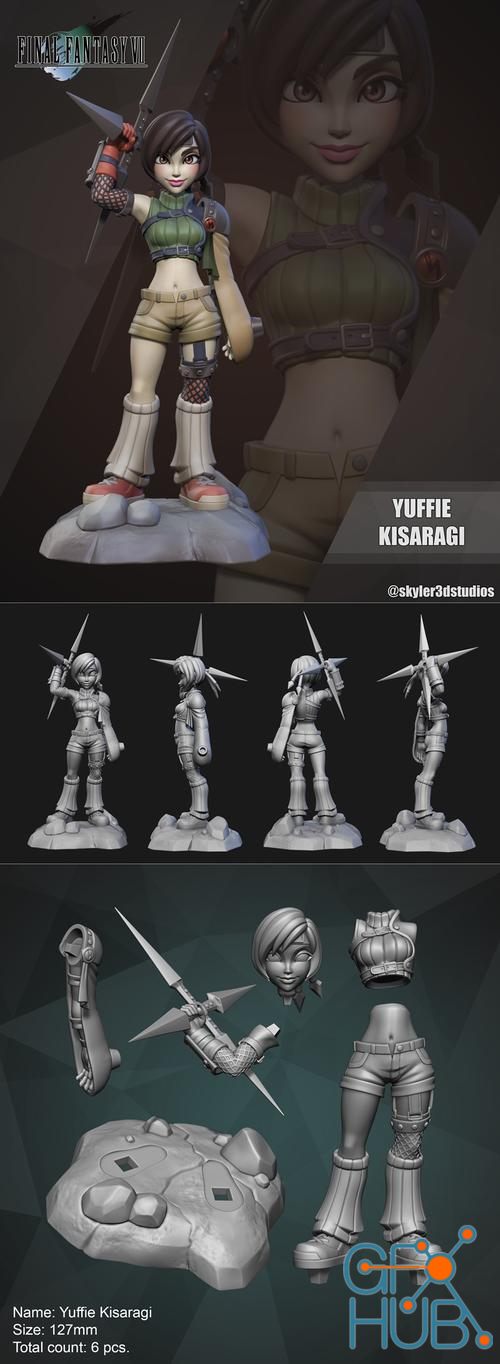 Yuffie Kisaragi – 3D Print
