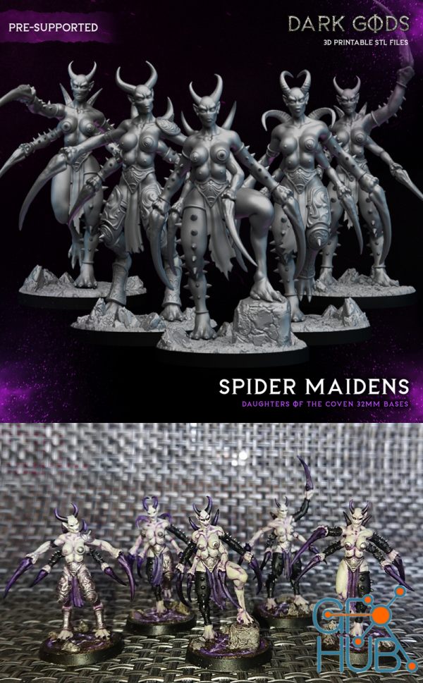 Spider Maidens - Dark Gods