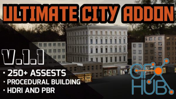 Blender Market – Ultimate City Addon v1.1