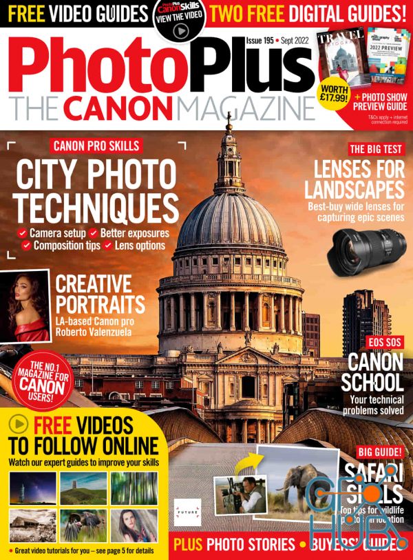 PhotoPlus – The Canon Magazine – Issue 195, September 2022 (True PDF)