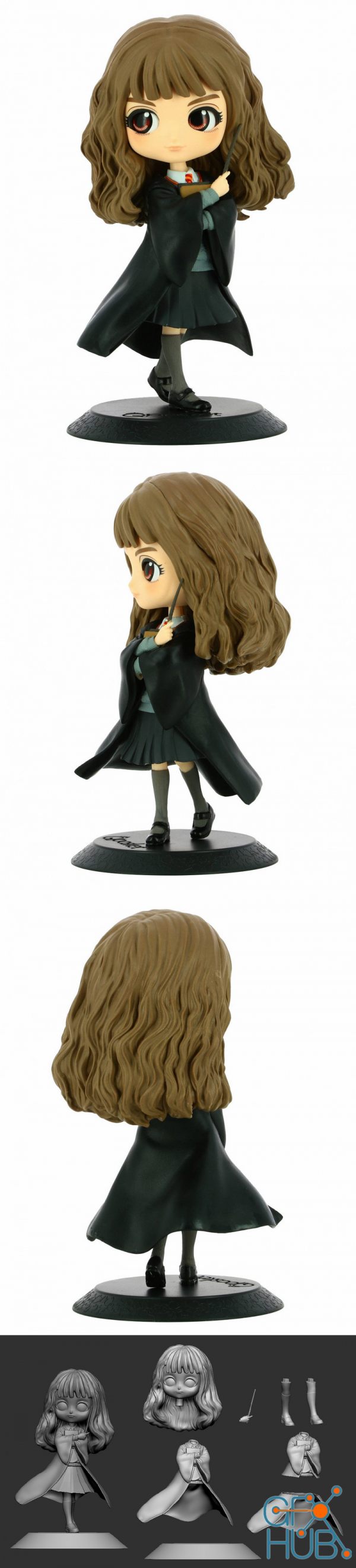 Hermione Granger Chibi - 3D Print