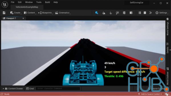 Udemy – Build Cruise Control Driving In Ue5