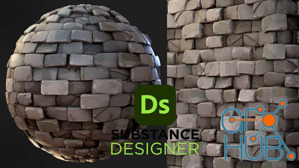 ArtStation – Stylized Bricks – Substance 3D Designer