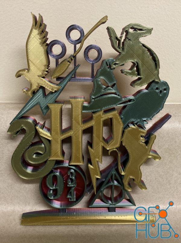 Harry Potter Ornament - 3D Print