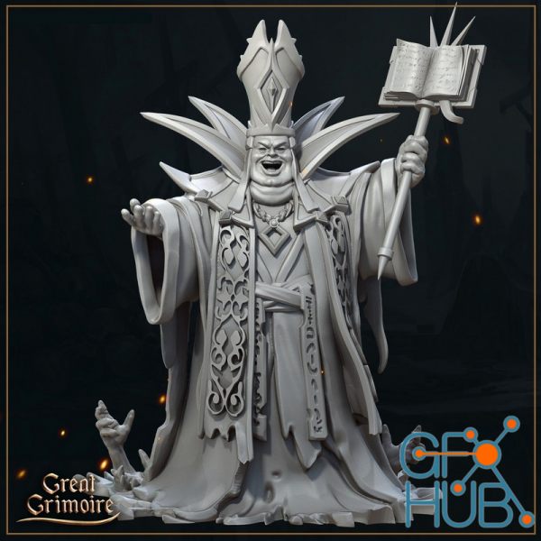 Dark Bishop - 3D Print