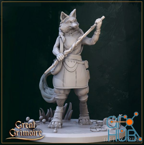 Maple The Fox Collector - 3D Print