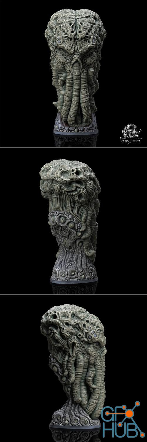 Cthulhu Head – 3D Print