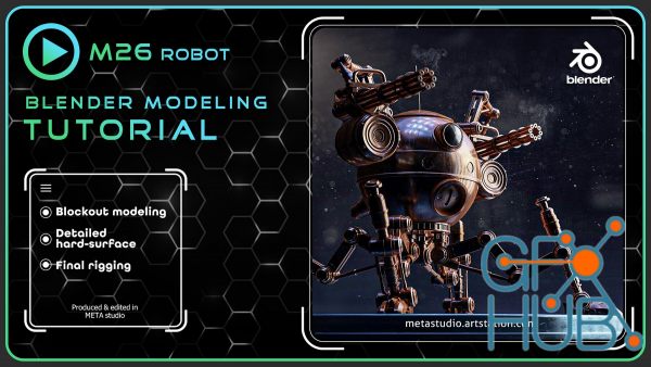 ArtStation – Robot modeling tutorial