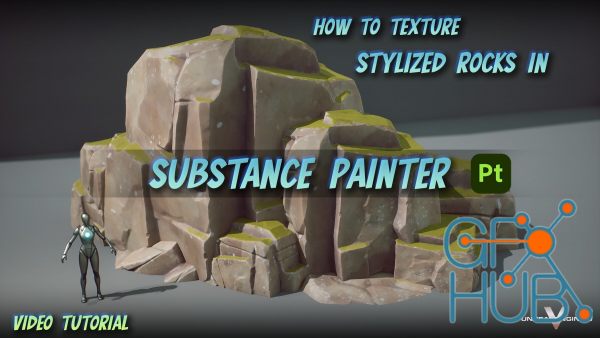 ArtStation – How to Texture Stylized Rocks in Substance Painter